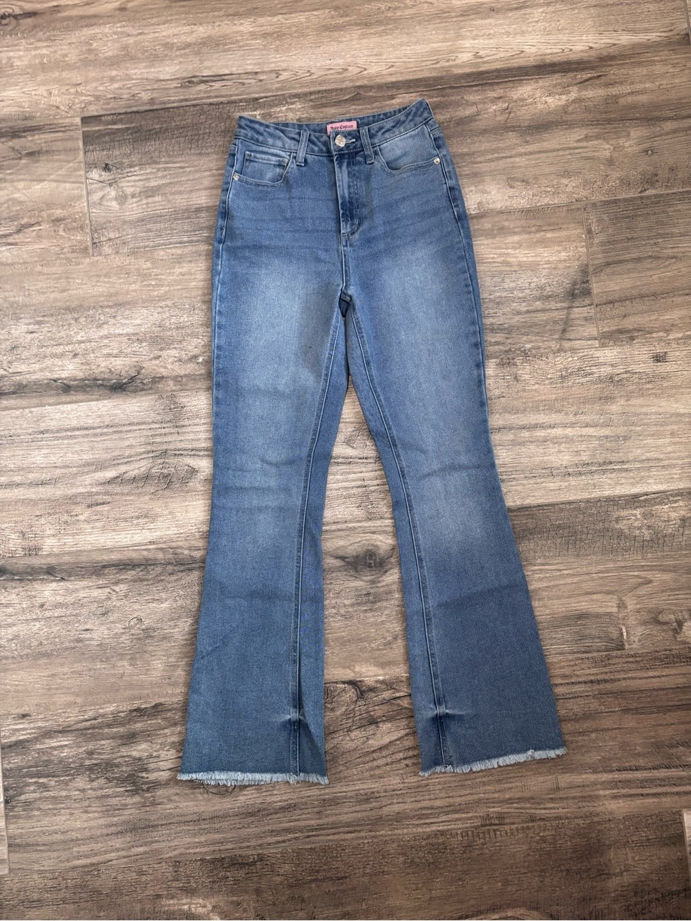 Juicy Couture Pre-owned Blue High-Rise Flare Jeans Sz:4 Bootcut